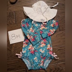 18 mo Ruffle Butts one piece bathing suit